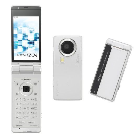 【ジャンク】ガラケー　docomo PRIME series SH-06A　ホワイト