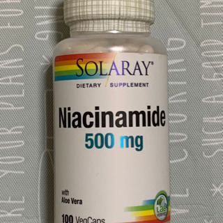 SOLARAY ナイアシンアミド500mg 100錠