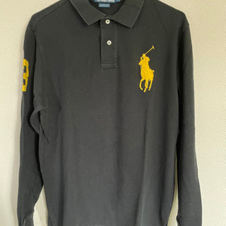 men'sラルフローレン　ポロシャツ　長袖（M） の画像