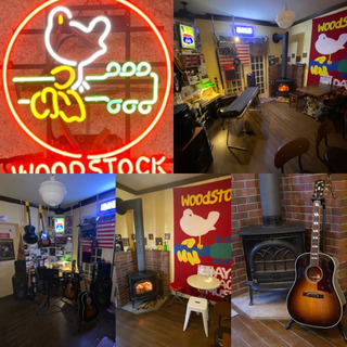 Live music hut WOOD STOCK ギター・ピアノ教室のご案内の画像