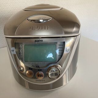 サンヨー圧力IHジャー炊飯器「おどり焚き」（1.0L焚き）ECJ...