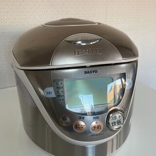サンヨー圧力IHジャー炊飯器「おどり焚き」（1.8L焚き）ECJ...