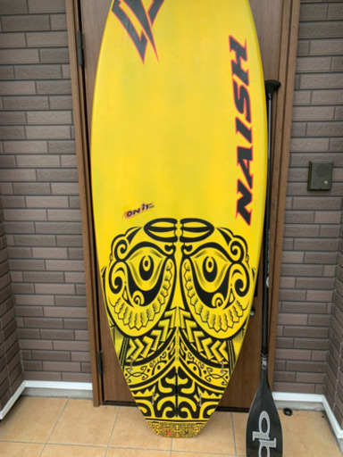 【値下げしました 急募】SUPボード(NAISH)とブレード(Quick Paddle)のセット