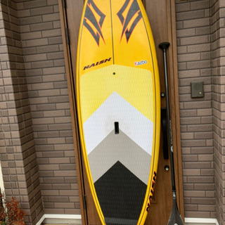 【値下げしました 急募】SUPボード(NAISH)とブレード(Quick Paddle)のセット