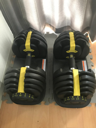 ベンチと可変式ダンベルセット