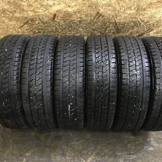 BS BLIZZAK W979 195/75R15 109/107L LT 15インチ トラックタイヤ スタッドレス 6本 2019年製 トヨエース等 (TW104) クレジットカード QR決済可能