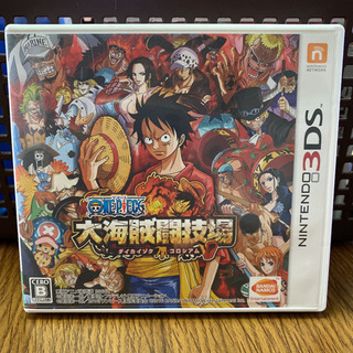 任天堂3DS ワンピースソフトセットの画像