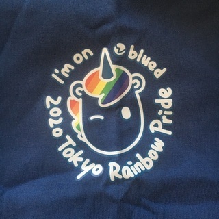 2020 Tokyo rainbow Pride Tシャツ(非売...