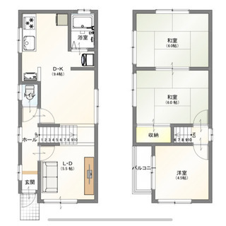 ★3LDK戸建【ペット可 敷礼0円】諏訪ノ森駅近く浜寺石津町東★...