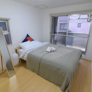 家具付きマンスリー物件☆桜木町駅徒歩4分！最大4名様滞在可能！WiFi無料で内装綺麗♪みなとみらいも徒歩圏内！ - 短期賃貸