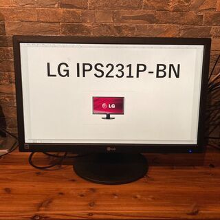 【格安・IPS液晶】LG FLATRON IPS231-P BNの画像