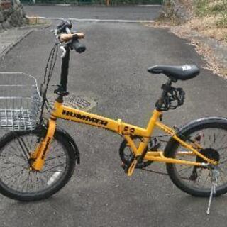 【中古】HUMMER（ハマー）折り畳み自転車