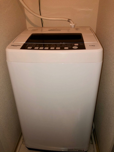 一年半使用 5kg洗濯機 Hisense HW-T55C