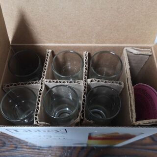 新品未使用ミニグラス カップ コップ 12個セットの画像