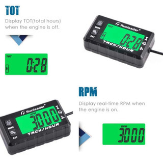 【未使用新品】アワーメーター　芝刈り機、発電機、ATVなどに！の画像