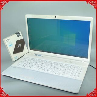 送料無料 新品SSD240GB ホワイト人気商品 ノートパソコン 中古良品