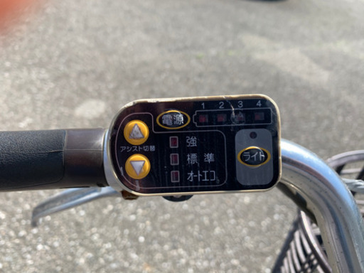 ヤマハ PAS 電動 アシスト 自転車 3段ギア 機関良好 充電器あります