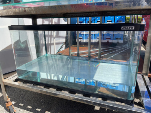 NISSO 曲げガラス水槽　890×440×460 中古