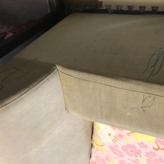 ソファー　汚れありの画像
