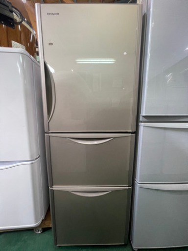 HITACHI 3ドア冷蔵庫　265L 2017年　R-S2700HV 真空チルド　中古