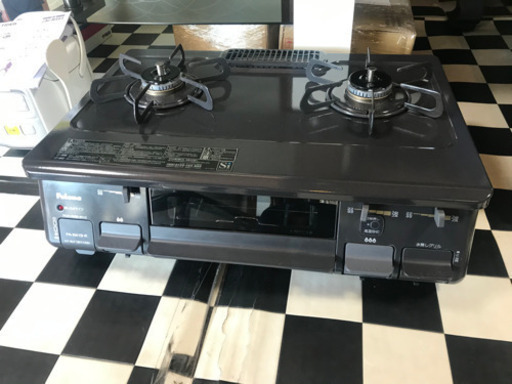 【リサイクルショップ八光　田上店　安心の3か月保証　配達・設置OK】パロマ ガスコンロ PA-N41B 【右強火力・プロパンガス(LPG)専用】水なし片面焼きグリル