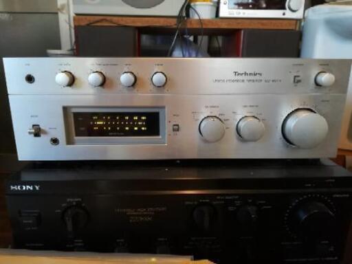 テクニクス オーディオアンプ SU-8044 稼働中