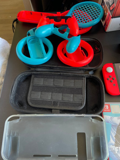 任天堂スイッチフルセット　超美品　付属品いっぱい