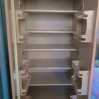 収納力抜群の棚0円　決まりました（´•ω•｀)゜。の画像