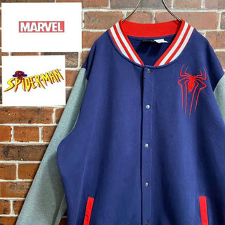 【超希少】マーベル MARVEL スパイダーマン スタジャン ス...