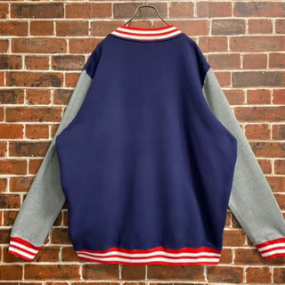 【超希少】マーベル MARVEL スパイダーマン スタジャン スウェット古着刺繍の画像