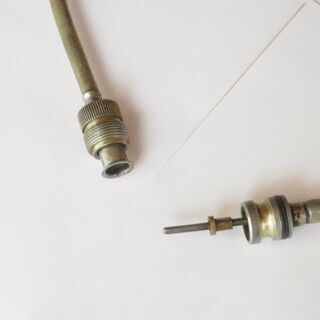 カワサキ　A1サムライ　A7アベンジャー ステアリングヘッド、フォークカバー、タコメーターケーブルの画像