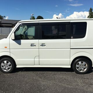 スズキ エブリイワゴン660 PZターボ　両側スライド 片側電動ドア CD 禁煙車 の画像
