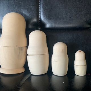 マトリョーシカ素地　diy 工作　手作り　おもちゃ　木材