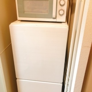 生活家電4点＋おまけ2点(冷蔵庫、洗濯機テレビ、レンジ)