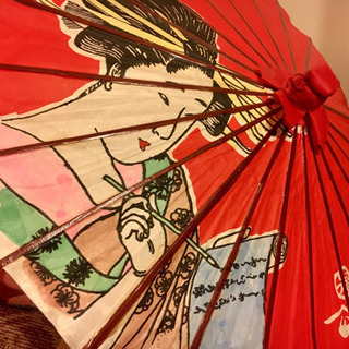 浅草で購入♪番傘　和傘の画像