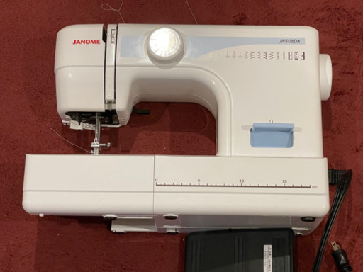 ジャノメミシン　布・小物付き