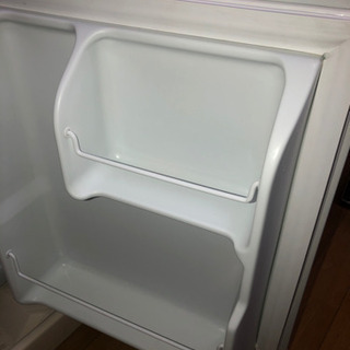1ドア冷蔵庫 48L 白の画像