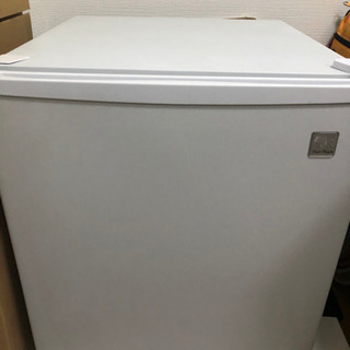 1ドア冷蔵庫 48L 白の画像