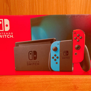 新品！未使用！Switch本体です。抽選でダブったため、未使用で...