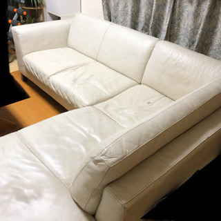 italsofaイタルソファ　引き取りのみの画像
