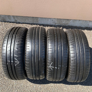 中古サマータイヤ　4本セット　GOODYEAR EfficientGrip 185/55R 82H タイヤ　ポロ　デミオ　fiat500の画像