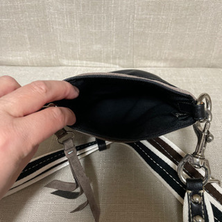 coachの小さいショルダーの画像
