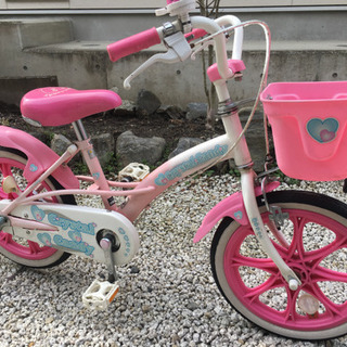 217.幼児用自転車16インチ女の子