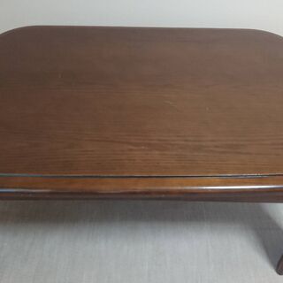 【決まりました】【取りに来られる方限定】こたつ/長方形テーブル/...