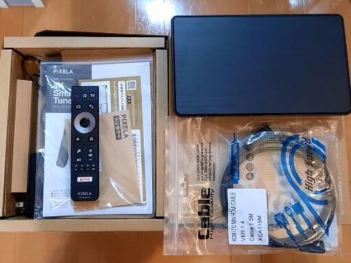 ピクセラ 4K チューナー Android TV