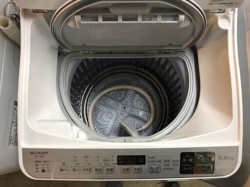 ☆中古 激安！！ Sharp シャープ　乾燥機付き洗濯機　5.5ｋｇ　　2020年製　￥27,800！！