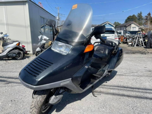 ホンダ ヘリックス250 リアキャリア付き！ 激安ビッグスクーター！ 走行テスト済み  関東圏内即日配送可能です！