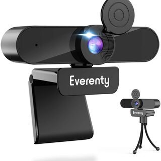 【新品・未使用】Webカメラ 400万画素 1440P 90°広角
