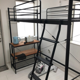 2段ベッドフレームの画像