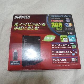 WHR-G301N/U [IEEE802.11n/b/g対応 無線LANルータ 無線LAN子機セット AirStation NFINITIシリーズ]の画像